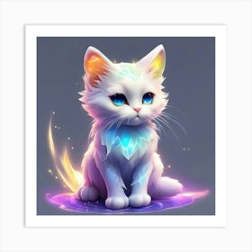 Cute Kitten 2 Art Print