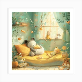 Kawaii Room Art Print