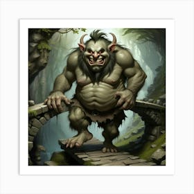 Troll 5 Art Print