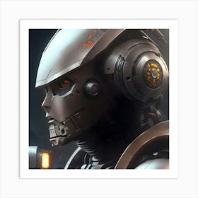 Advanced Technology Robot Droid Art Print