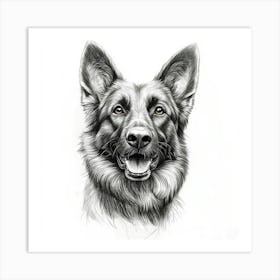 German Shepherd 1 Art Print