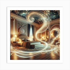 Dream Bedroom 2 Art Print