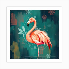 Flamingo 18 Art Print