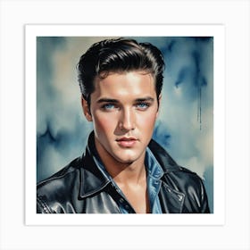 In the Spotlight: Elvis Presley Elvis Presley Art Print