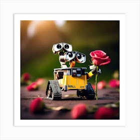 Wall E Robot Art Print