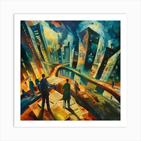 Cityscape Art Print