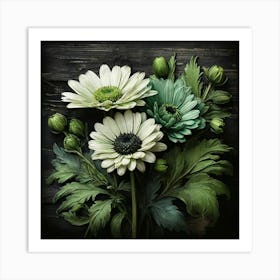 Gerbera Daisies 2 Art Print