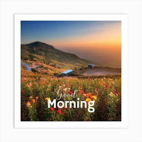 Good Morning 3 Art Print