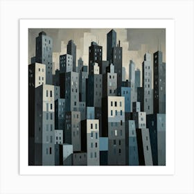 Cityscape 15 Art Print