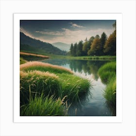 Peaceful Landscapes Photo (53) Art Print