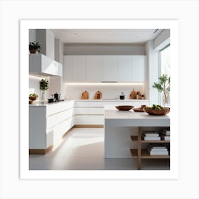 A Modern Kitche C038ffbb 5531 489e B25e 3cf41f8d58b3 Art Print