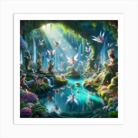 Fairy Forest 1 Art Print