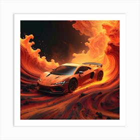 The Car 6 Art Print