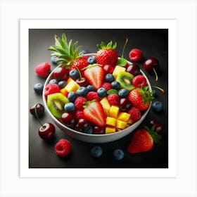 Fruit Salad Art Print