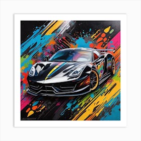 Porsche Gt3 6 Art Print