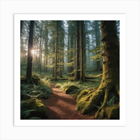 Forest Underbrush Art Print