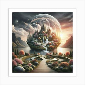 Transform Spaces Through Landscape Art (1) Art Print