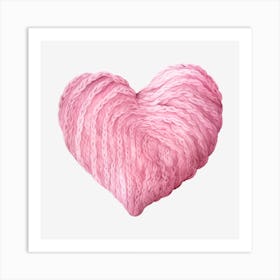 Heart Of Pink 1 Art Print