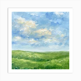 Landscape Painting 58 Art Print