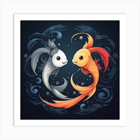 Koi Fish 6 Art Print