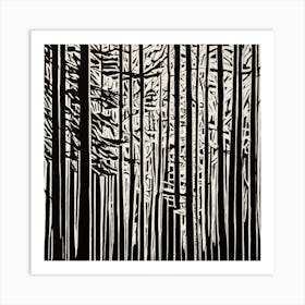 Woods Art Print