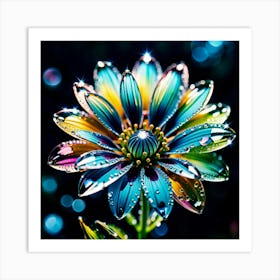 Colorful Flower Art Print