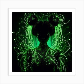 Beautiful woman 2 Art Print