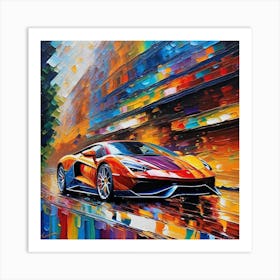 Lamborghini 78 Art Print