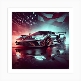 Ford Gt 77 Poster