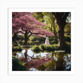 Asian Garden 2 Art Print