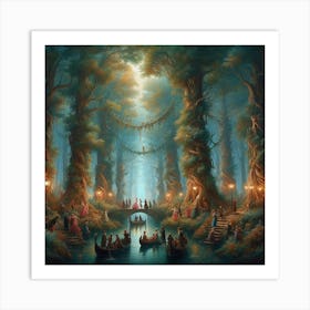 Forest 5 Art Print