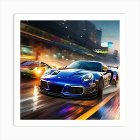 Need For Speed 9 Art Print