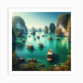 Ha Long Bay Art Print