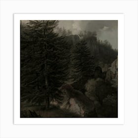 Rocky Landscape Art Print