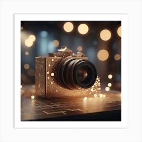 Vintage Camera Art Print