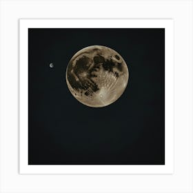 Moon And Venus Art Print