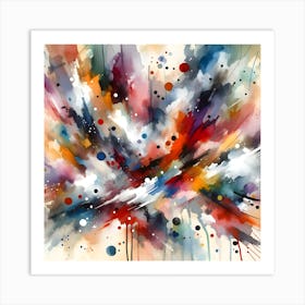 Abstract Painting 11 Art Print