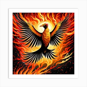 Phoenix 7 Art Print