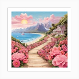 Path To Paradise Art Print