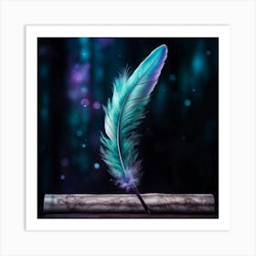 Feather Quill 1 Art Print