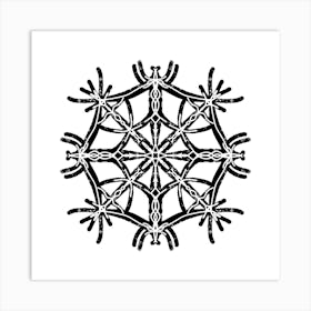 Snowflake 23 Art Print