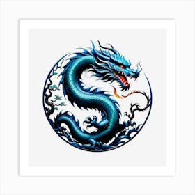 Chinese Dragon Art Print