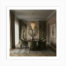 Dining Room 5 Art Print