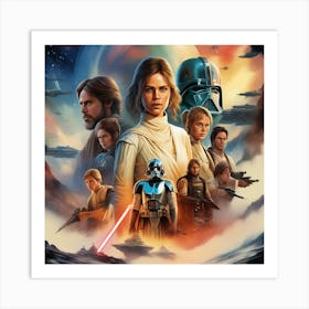 Star Wars The Force Awakens 22 Art Print