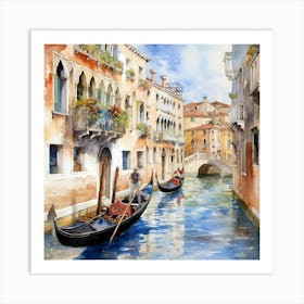 Venetian Romance Art Print