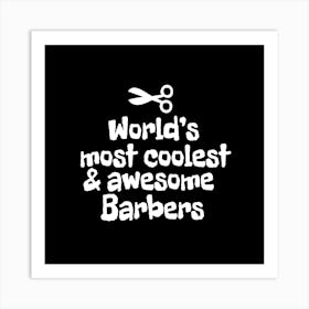 Barbers Art Print