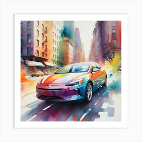 Car Art 87 Art Print