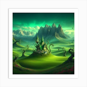 Fairytale Castle Art Print