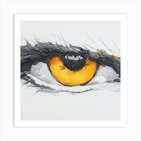 Eye Of The Tiger 1 Art Print