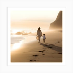 A little beach time... Art Print